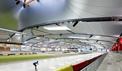 Speed-skating rink, Inzell – Silicone Glass Suspended Ceiling