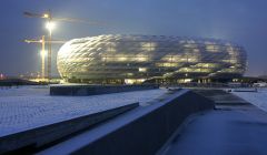 Allianz Arena, Munich – Maintenance of ETFE cushions and inner ceiling