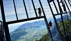 Stanserhorn Bahn – cable-supported ETFE facade